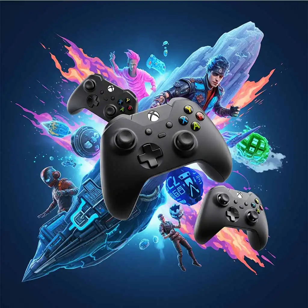 Xbox console for gaming